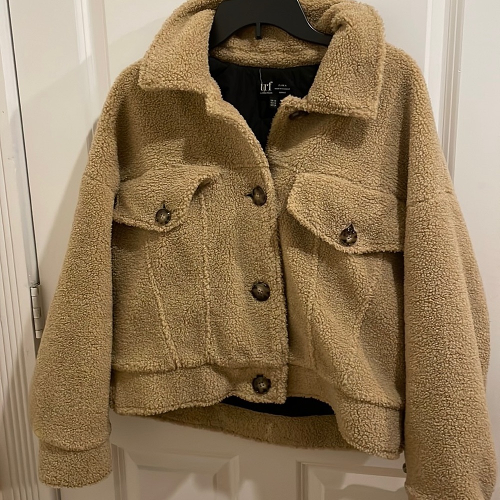 Zara teddy coat